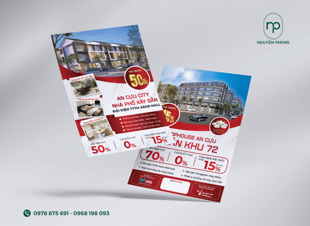 Bố cục tờ rơi khoa học dễ nhìn